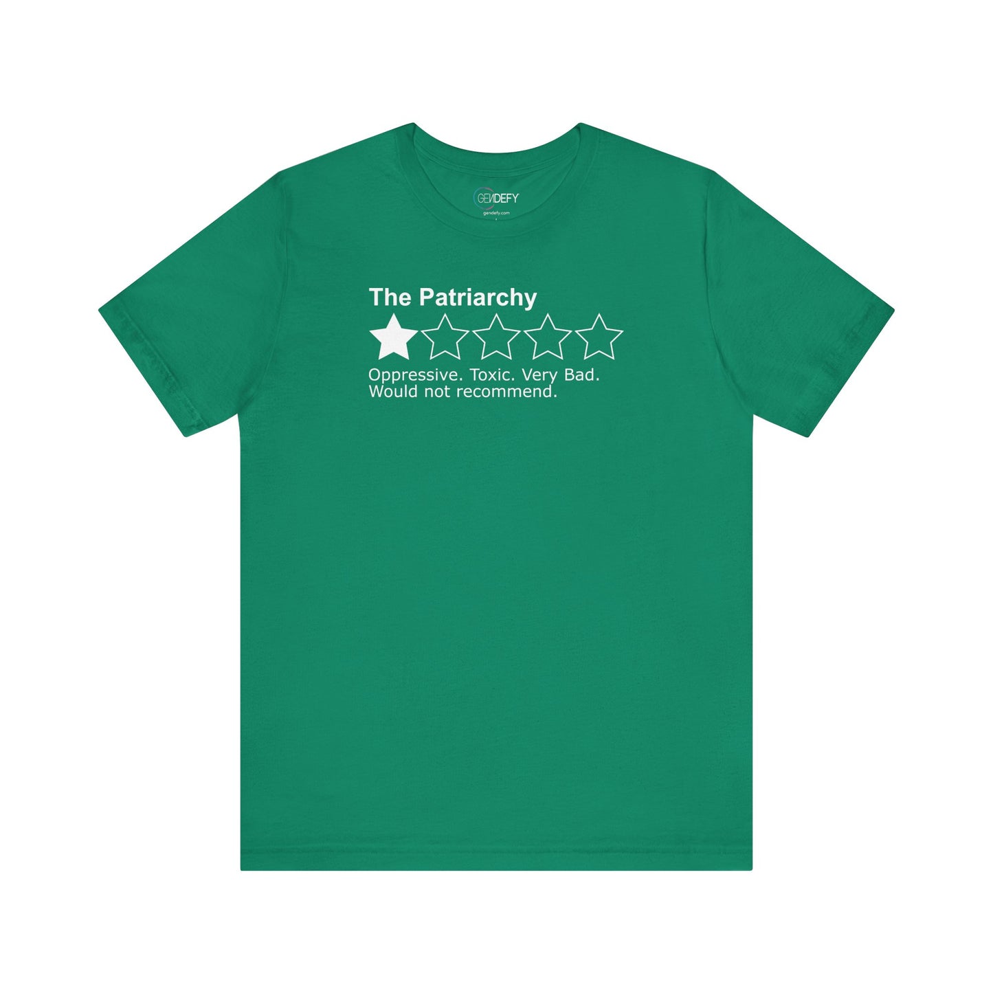 Patriarchy – 1 Star | Adult Tee