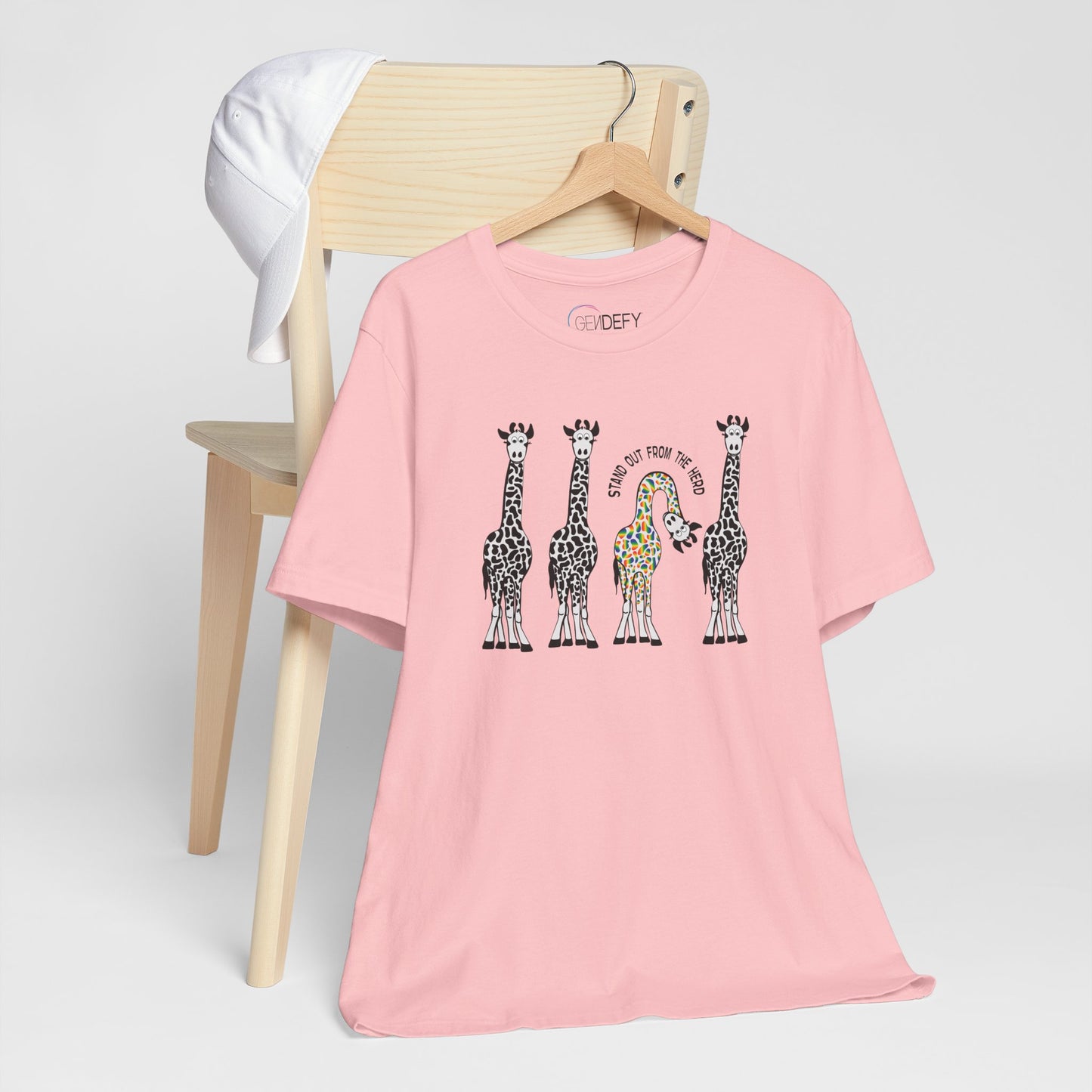 Giraffe - Stand Out From the Herd | Adult Tee