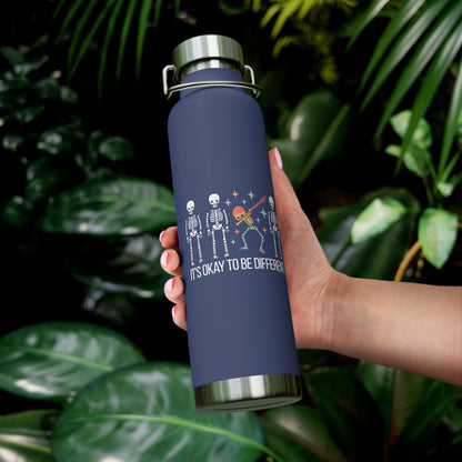 It’s OK to Be Different | Copper Vacuum Insulated Bottle (22oz)