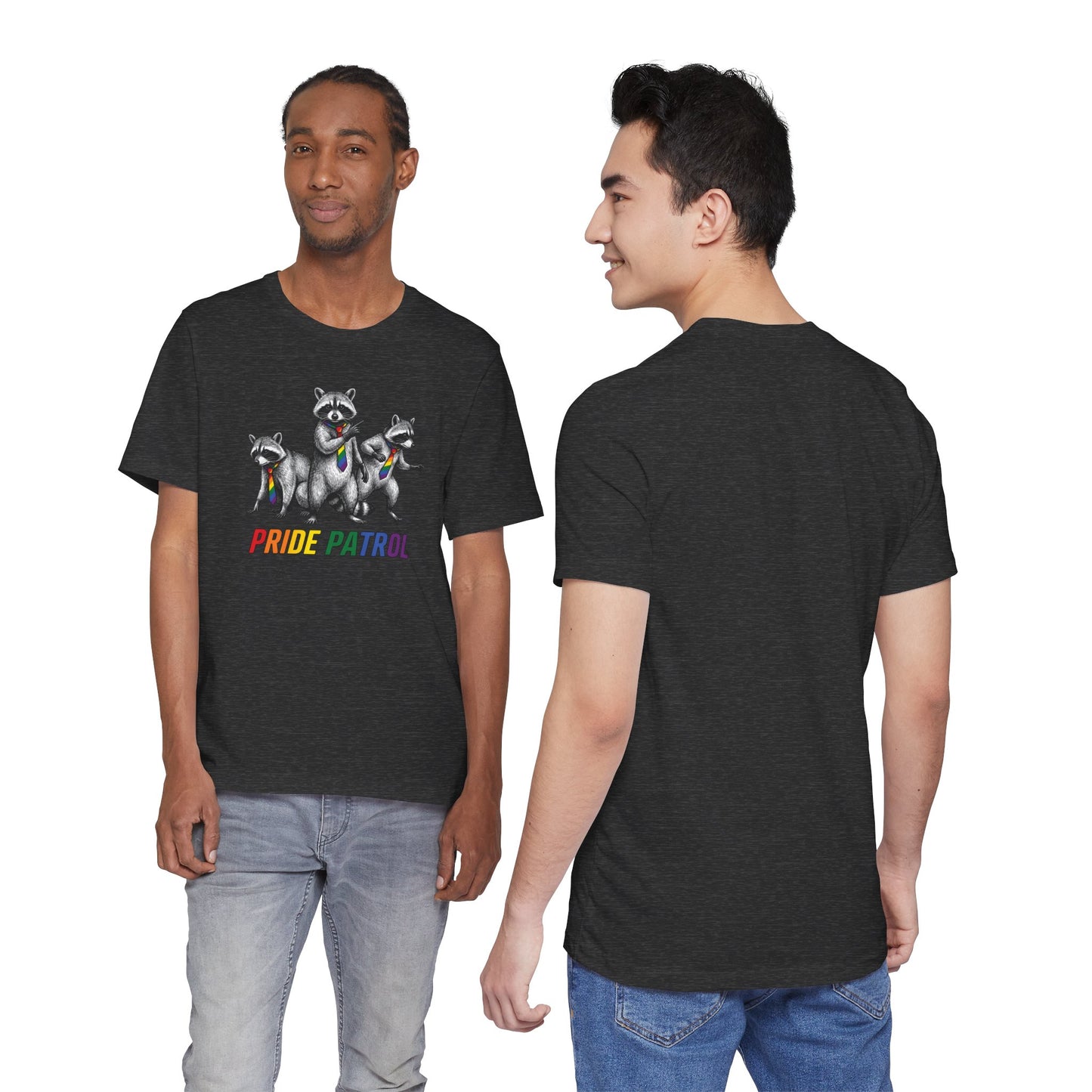 Rainbow Raccoon Pride Patrol — Adult Tee