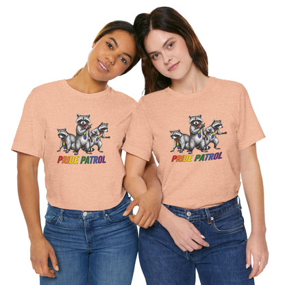 Rainbow Raccoon Pride Patrol — Adult Tee
