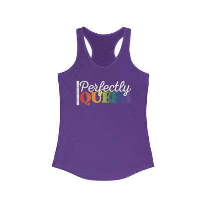 Let Me Be Perfectly Queer | Racerback Tank Top