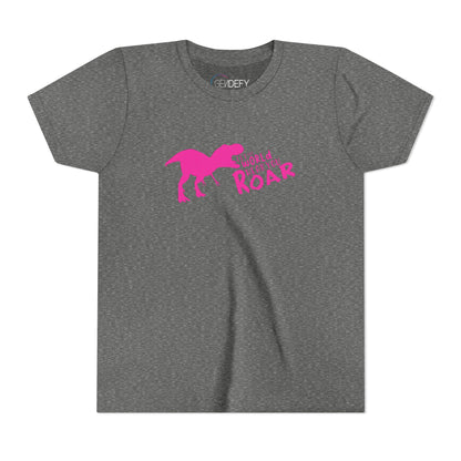 Let the World Hear You Roar Dinosaur | Youth T-Shirt