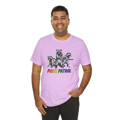 Rainbow Raccoon Pride Patrol — Adult Tee