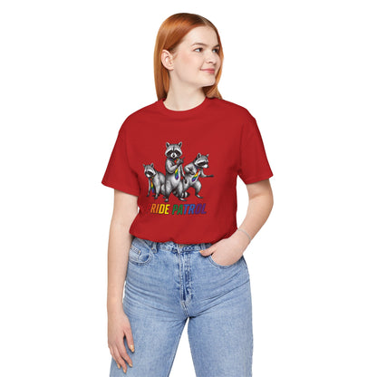 Rainbow Raccoon Pride Patrol — Adult Tee