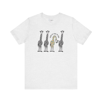 Giraffe - Stand Out From the Herd | Adult Tee