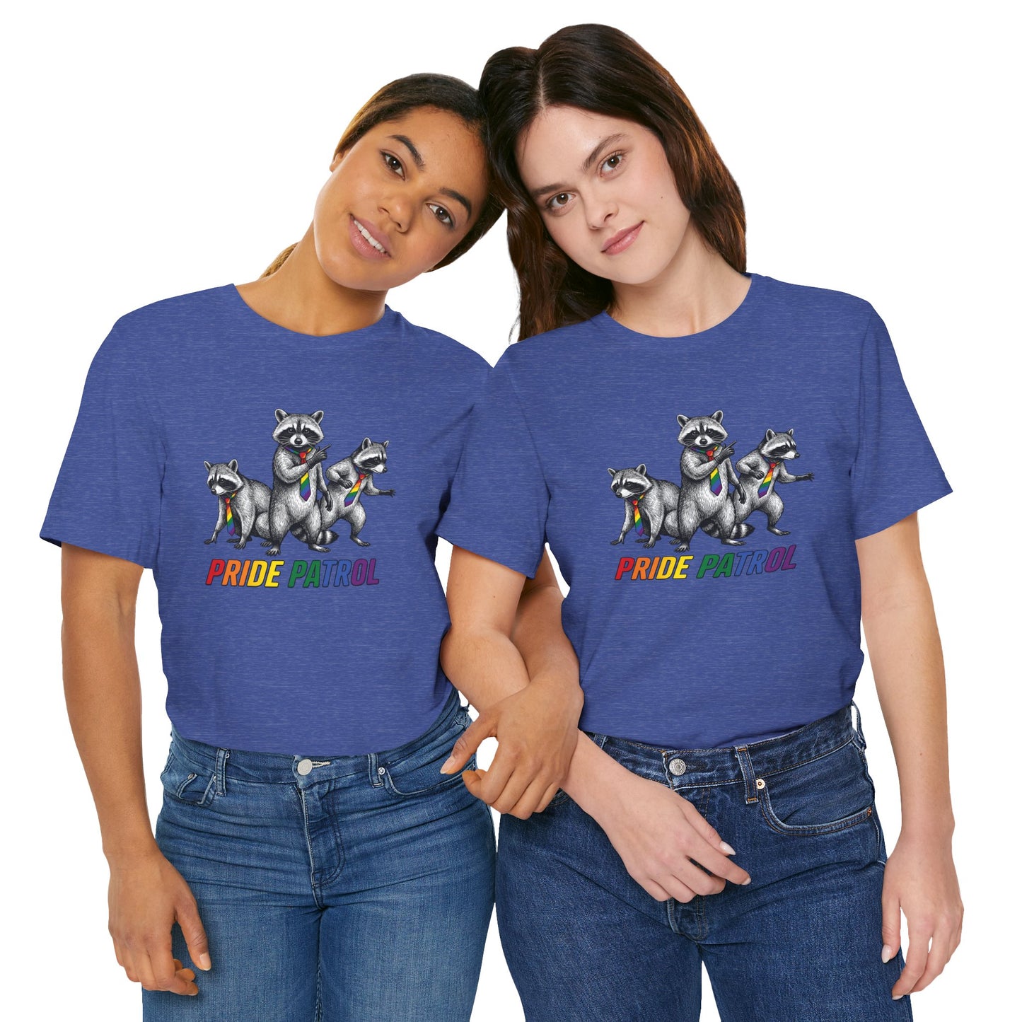 Rainbow Raccoon Pride Patrol — Adult Tee