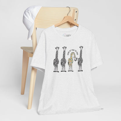 Giraffe - Stand Out From the Herd | Adult Tee