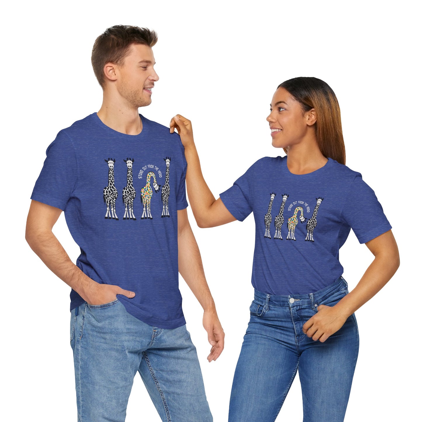 Giraffe - Stand Out From the Herd | Adult Tee