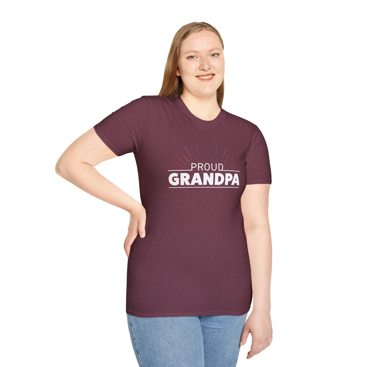 Proud Grandpa | Softstyle T-Shirt