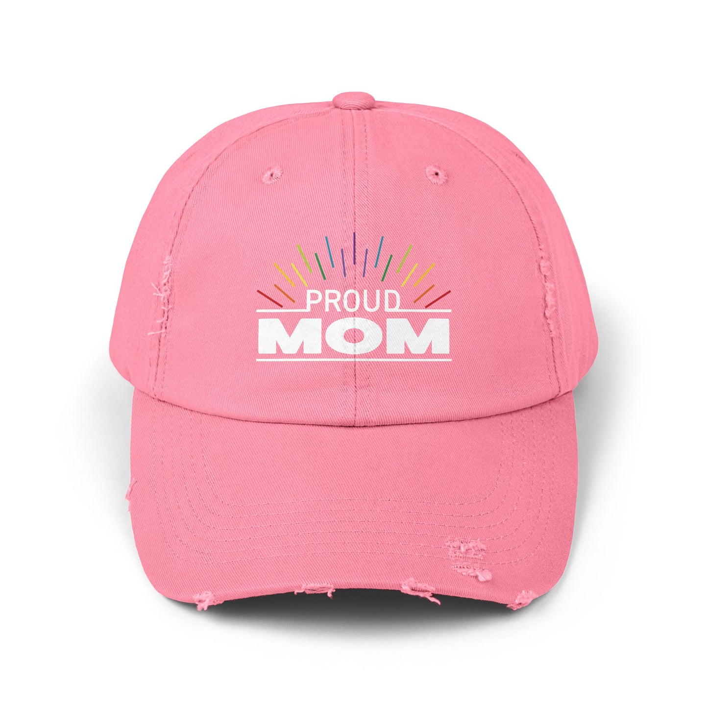Proud Mom | Distressed Unisex Cap