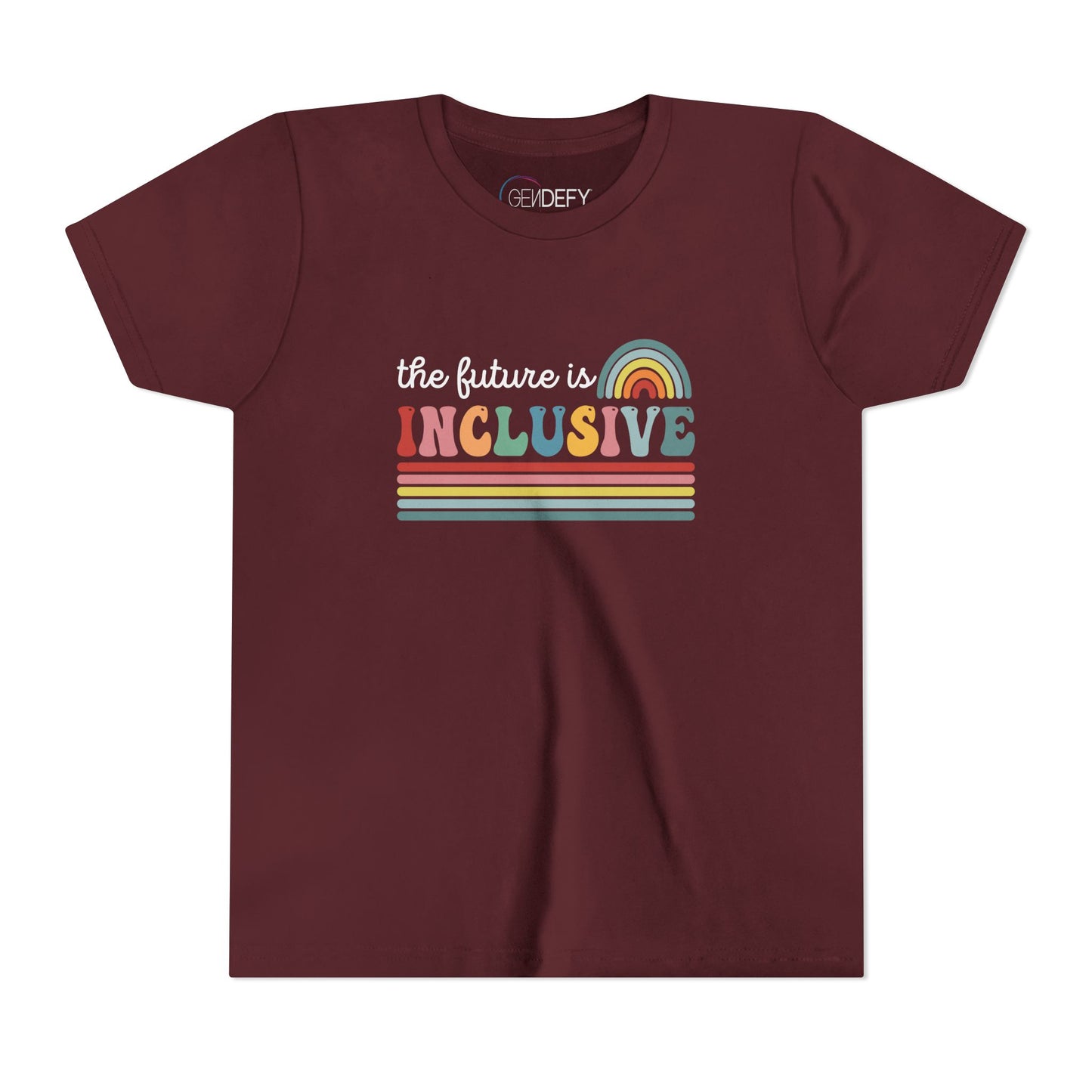 The Future Is Inclusive with Rainbow | Youth T-Shirt