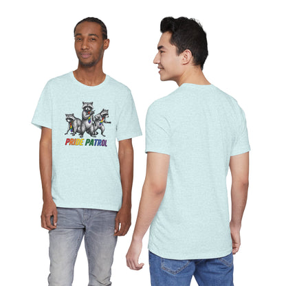Rainbow Raccoon Pride Patrol — Adult Tee