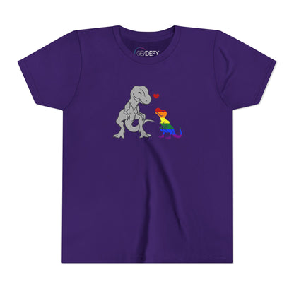 Mama Rex and Rainbow Rex | Youth T-Shirt