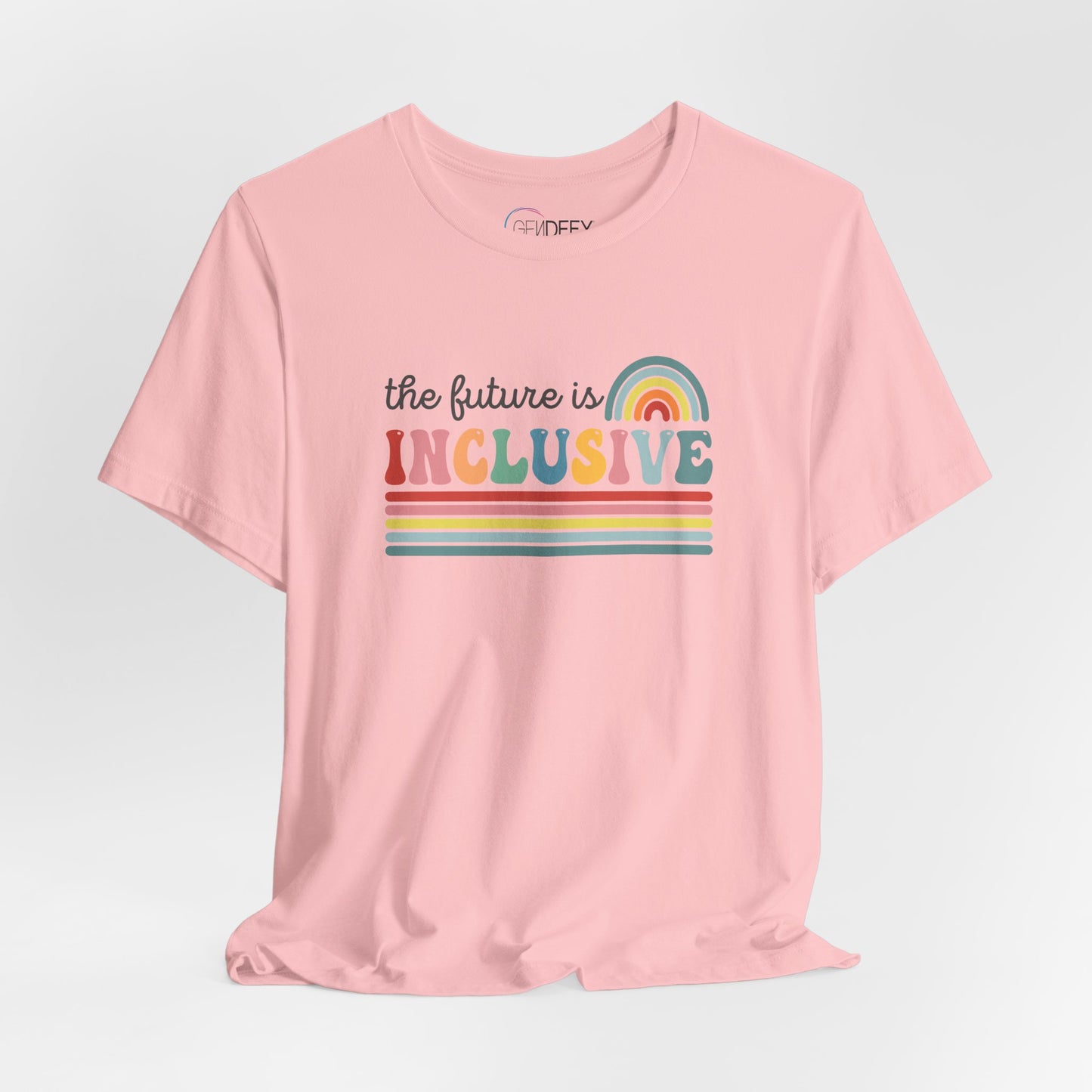 The Future Is Inclusive with Rainbow | Adult T-Shirt