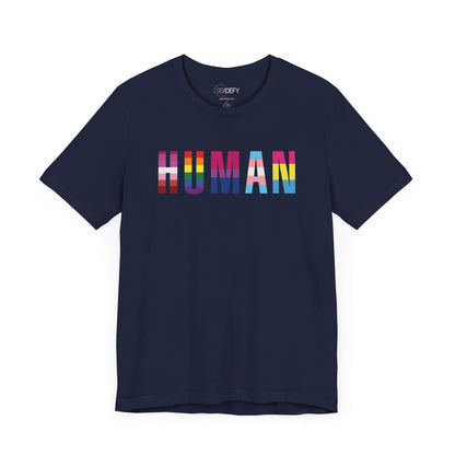 HUMAN Pride Flag - T-Shirt