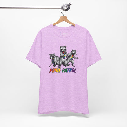 Rainbow Raccoon Pride Patrol — Adult Tee