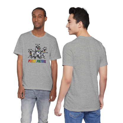 Rainbow Raccoon Pride Patrol — Adult Tee