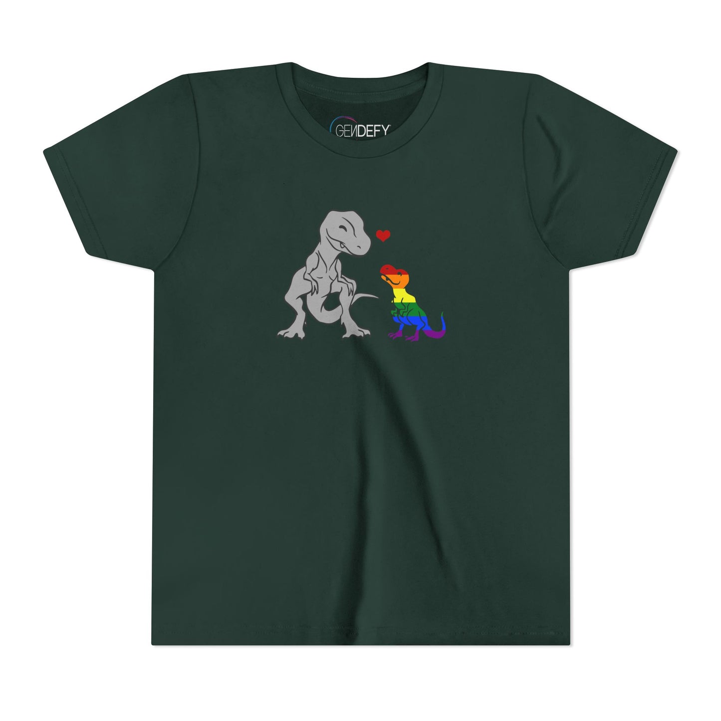 Mama Rex and Rainbow Rex | Youth T-Shirt