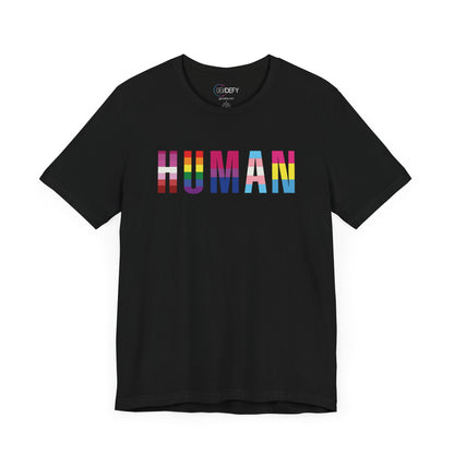 HUMAN Pride Flag - T-Shirt