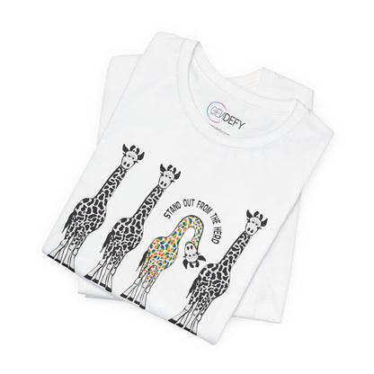 Giraffe - Stand Out From the Herd | Adult Tee