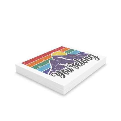 You Belong Mountains | Greeting Card