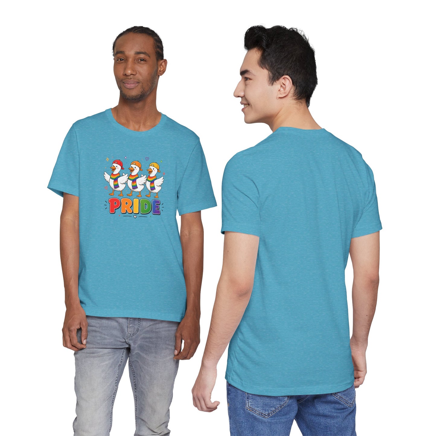 PRIDE Flock Rainbow Geese | Adult Tee