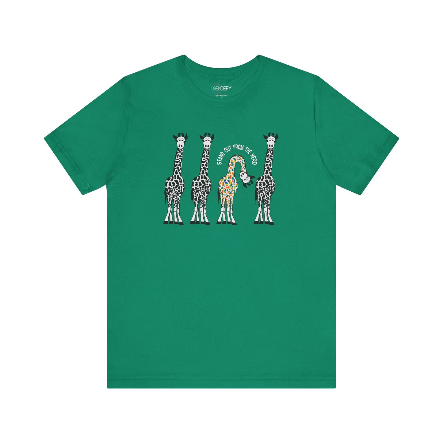 Giraffe - Stand Out From the Herd | Adult Tee