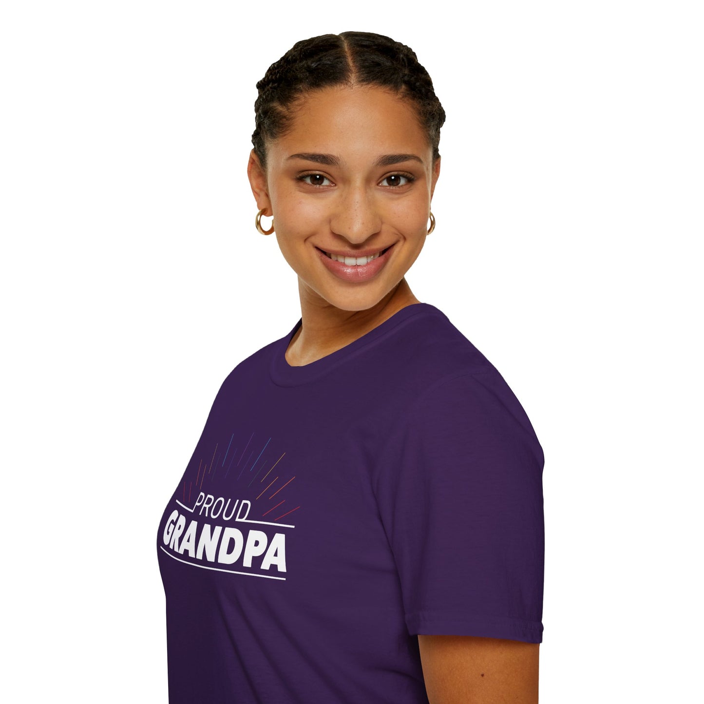 Proud Grandpa | Softstyle T-Shirt