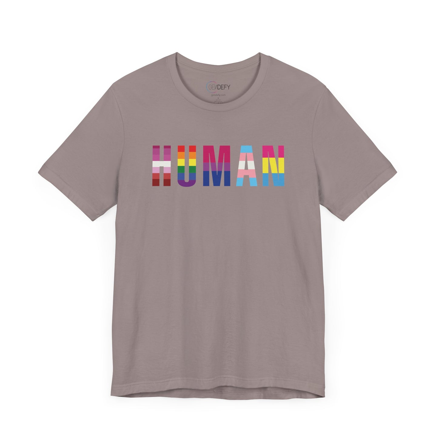 HUMAN Pride Flag - T-Shirt