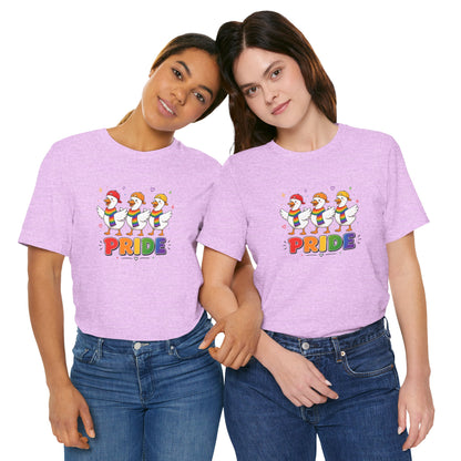 PRIDE Flock Rainbow Geese | Adult Tee