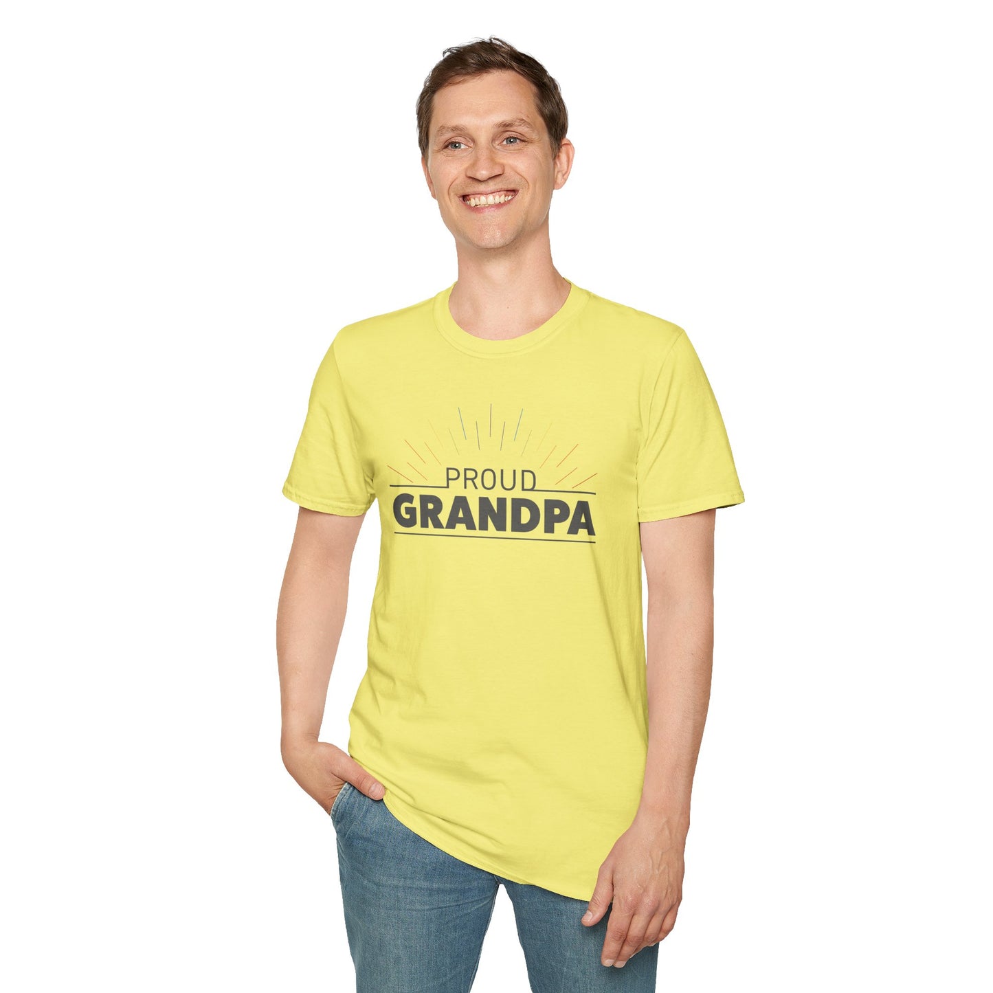 Proud Grandpa | Softstyle T-Shirt