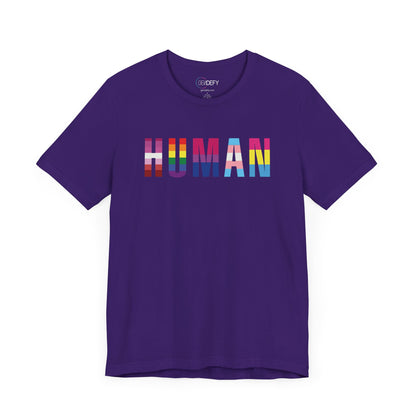 HUMAN Pride Flag - T-Shirt