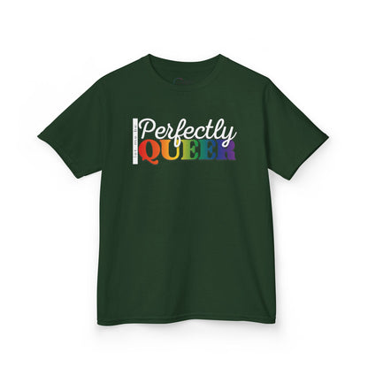 Let Me Be Perfectly Queer | Kids Heavy Cotton T-Shirt