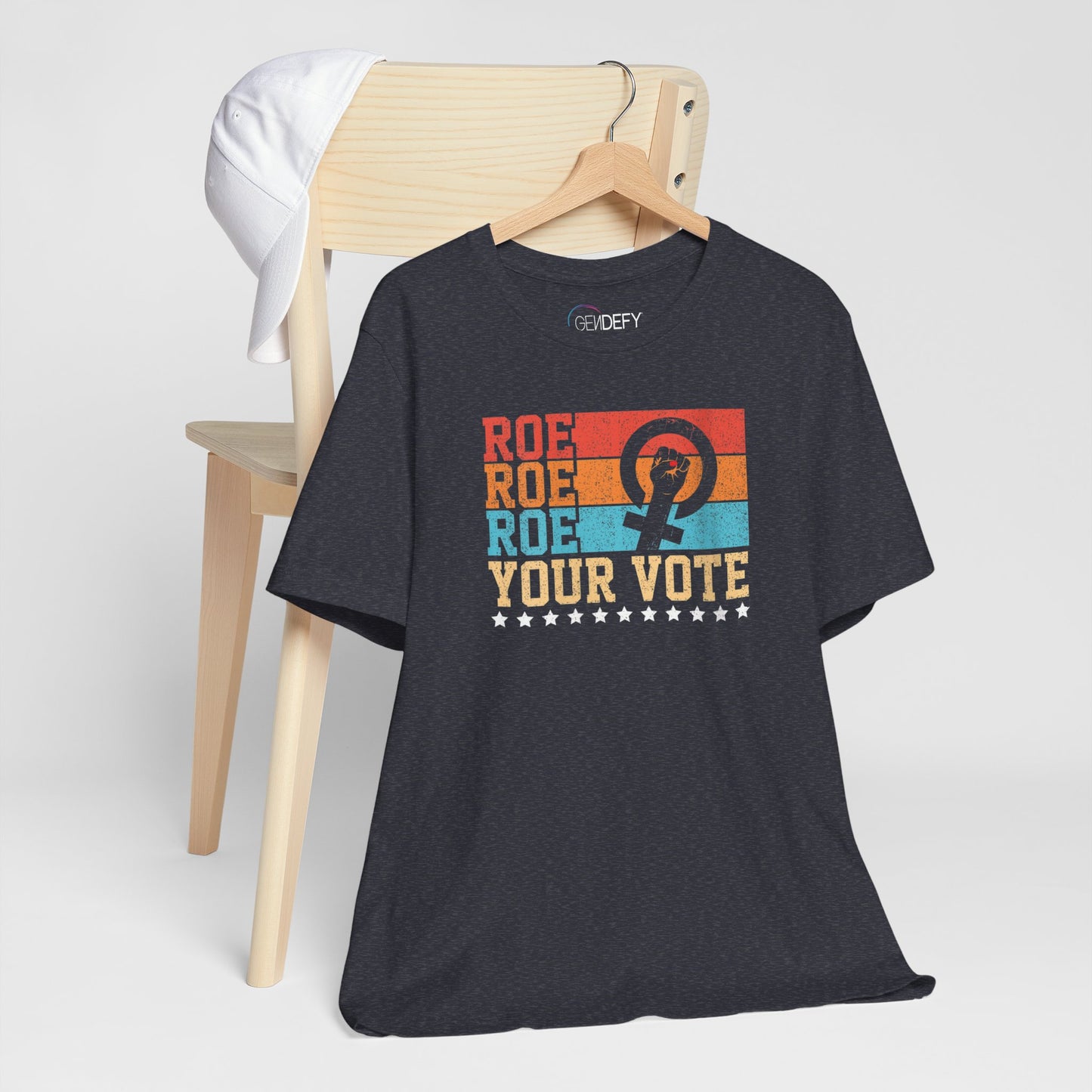 Roe Roe Roe Your Vote | Adult T-Shirt