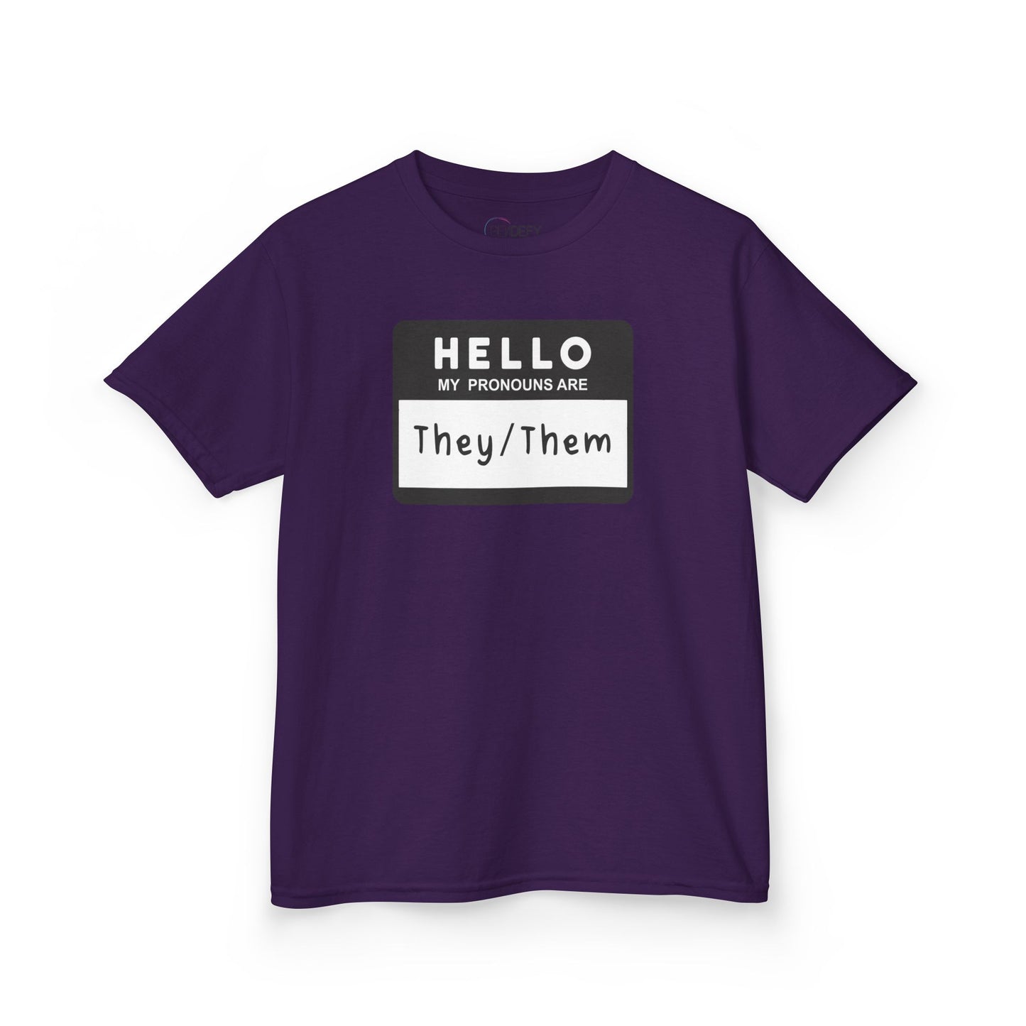 Hello, My Pronouns Are They/Them | Youth T-Shirt