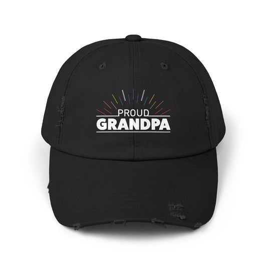 Proud Grandpa | Distressed Hat