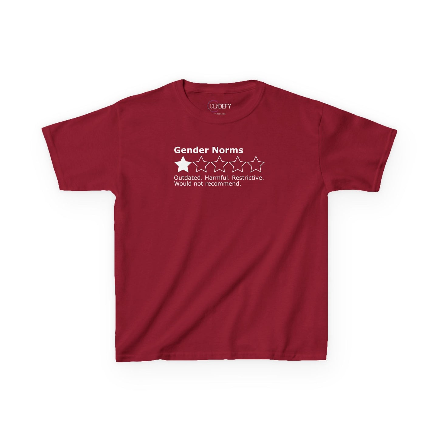 Gender Norms: 1 Star | Youth T-Shirt