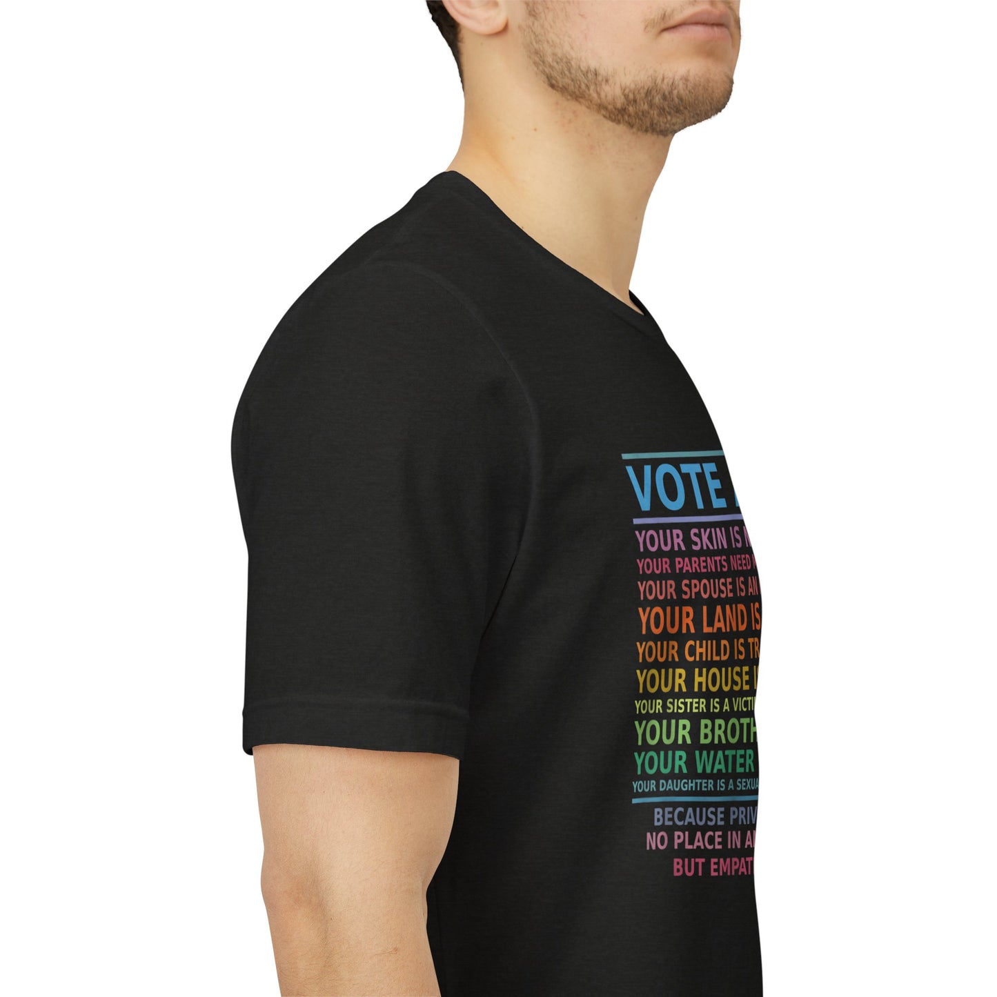 Vote With Empathy | Adult T-Shirt