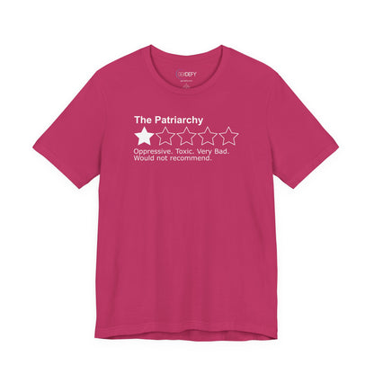 Patriarchy – 1 Star | Adult Tee