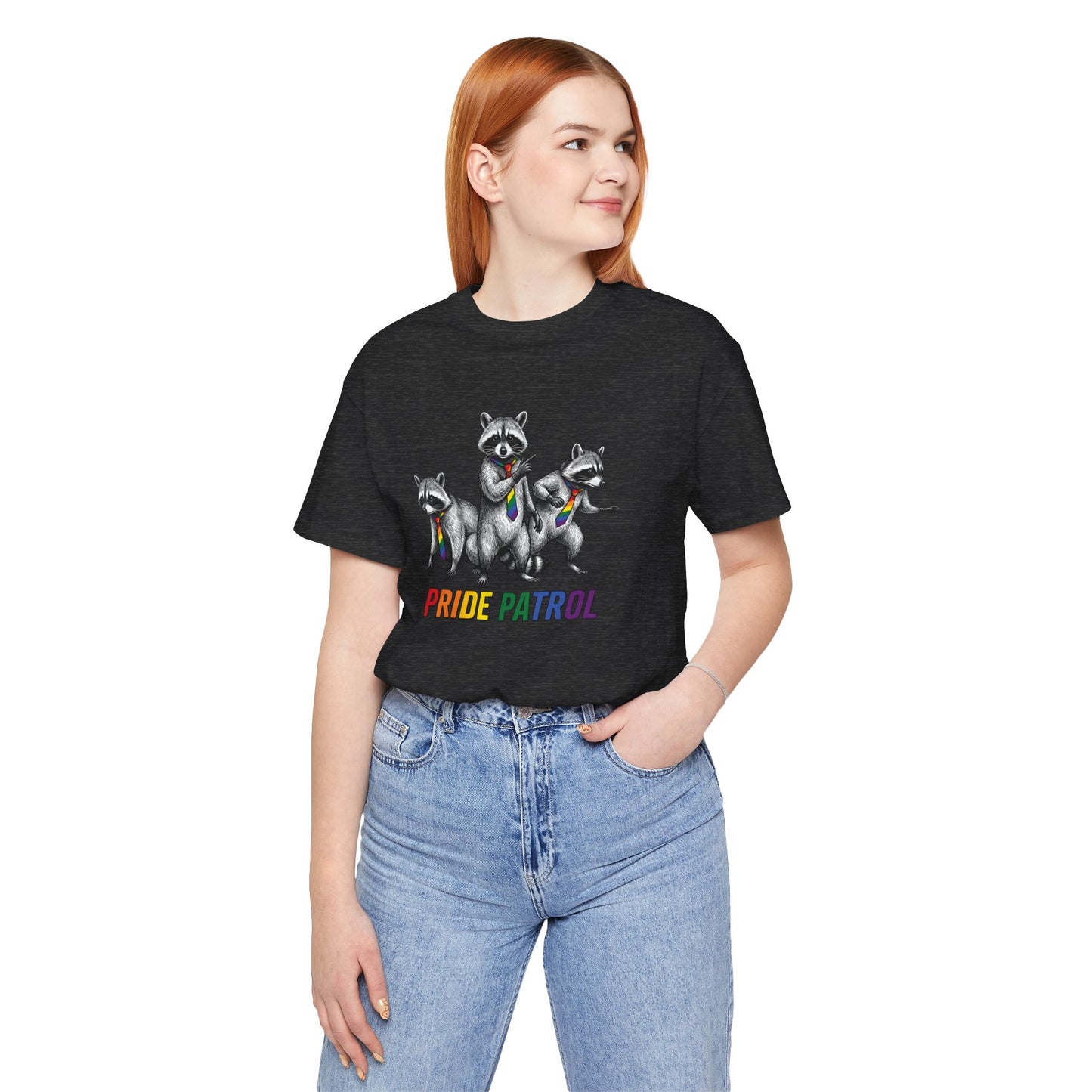 Rainbow Raccoon Pride Patrol — Adult Tee