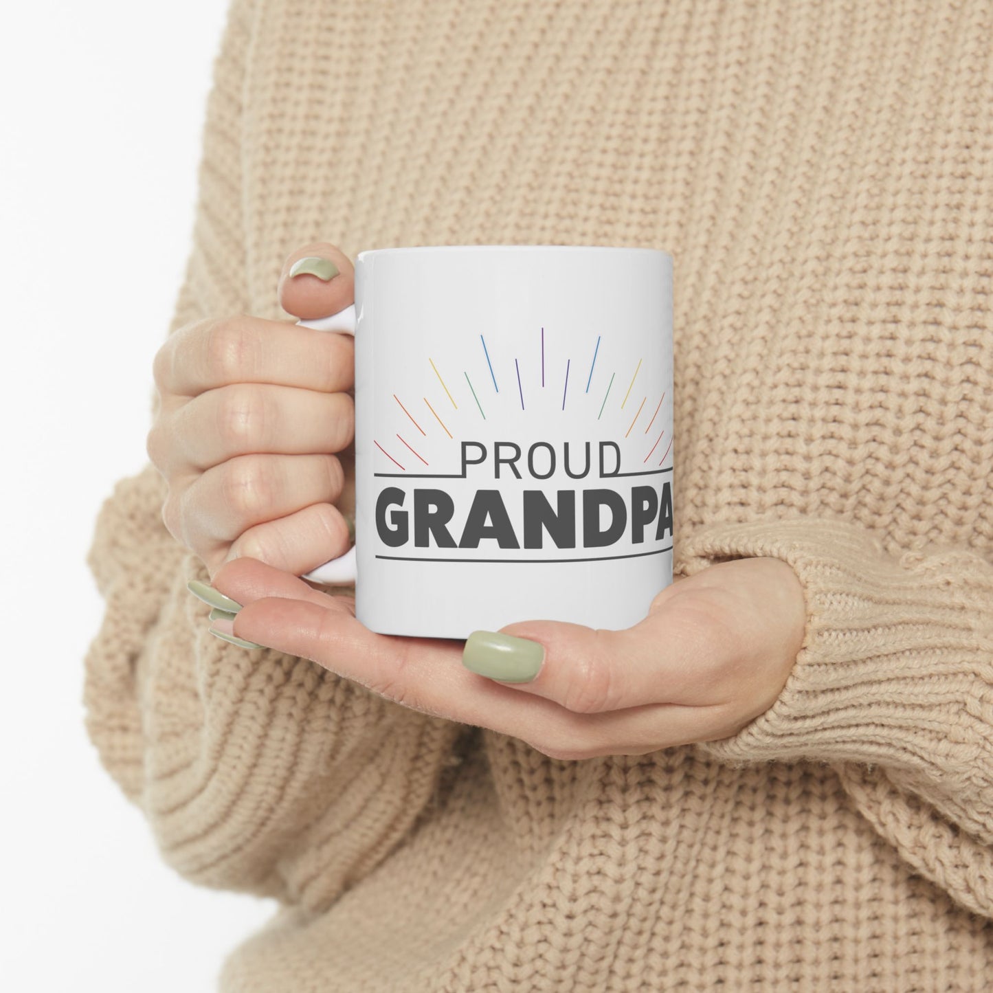 Proud Grandpa Ceramic Mug