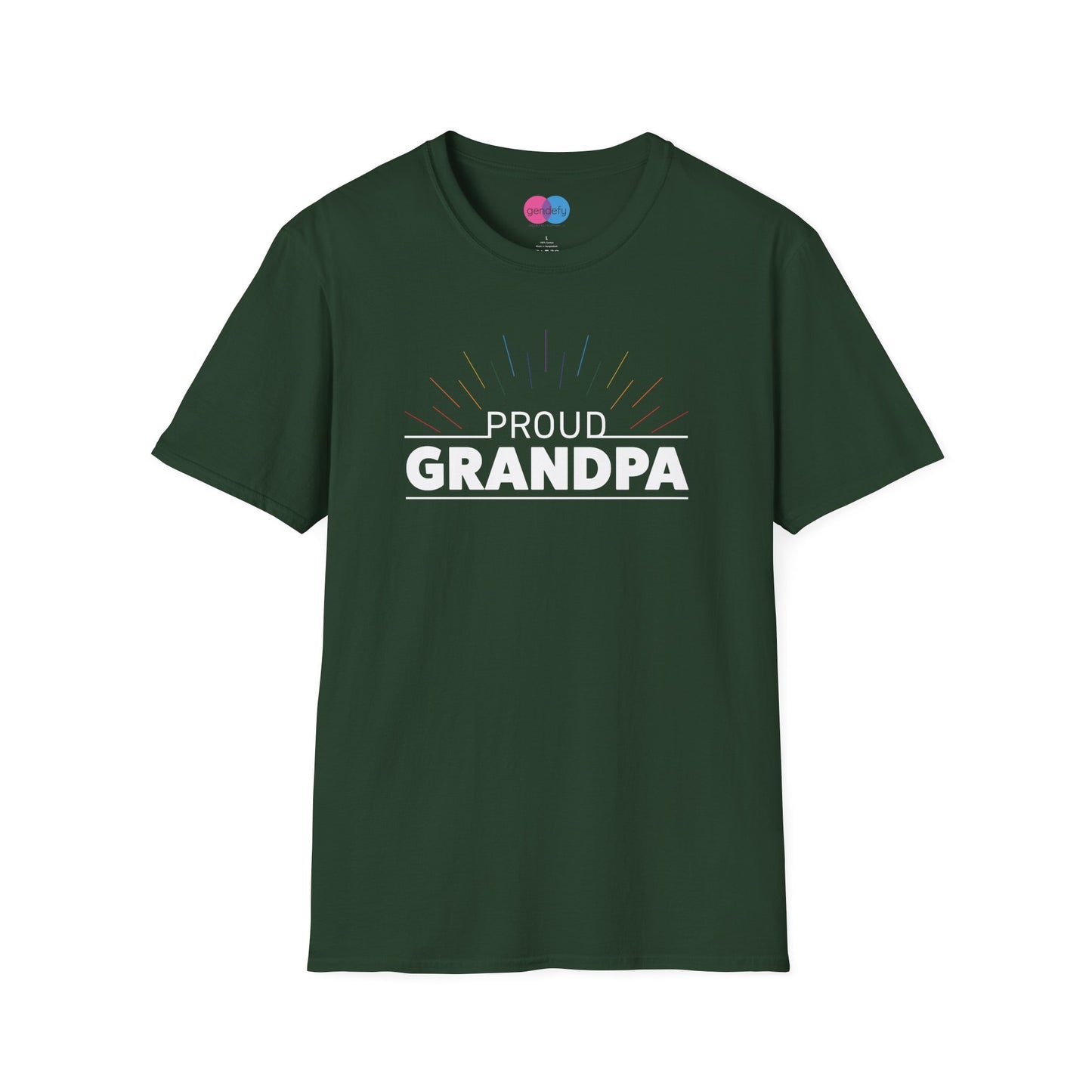 Proud Grandpa | Softstyle T-Shirt