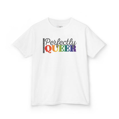 Let Me Be Perfectly Queer | Kids Heavy Cotton T-Shirt