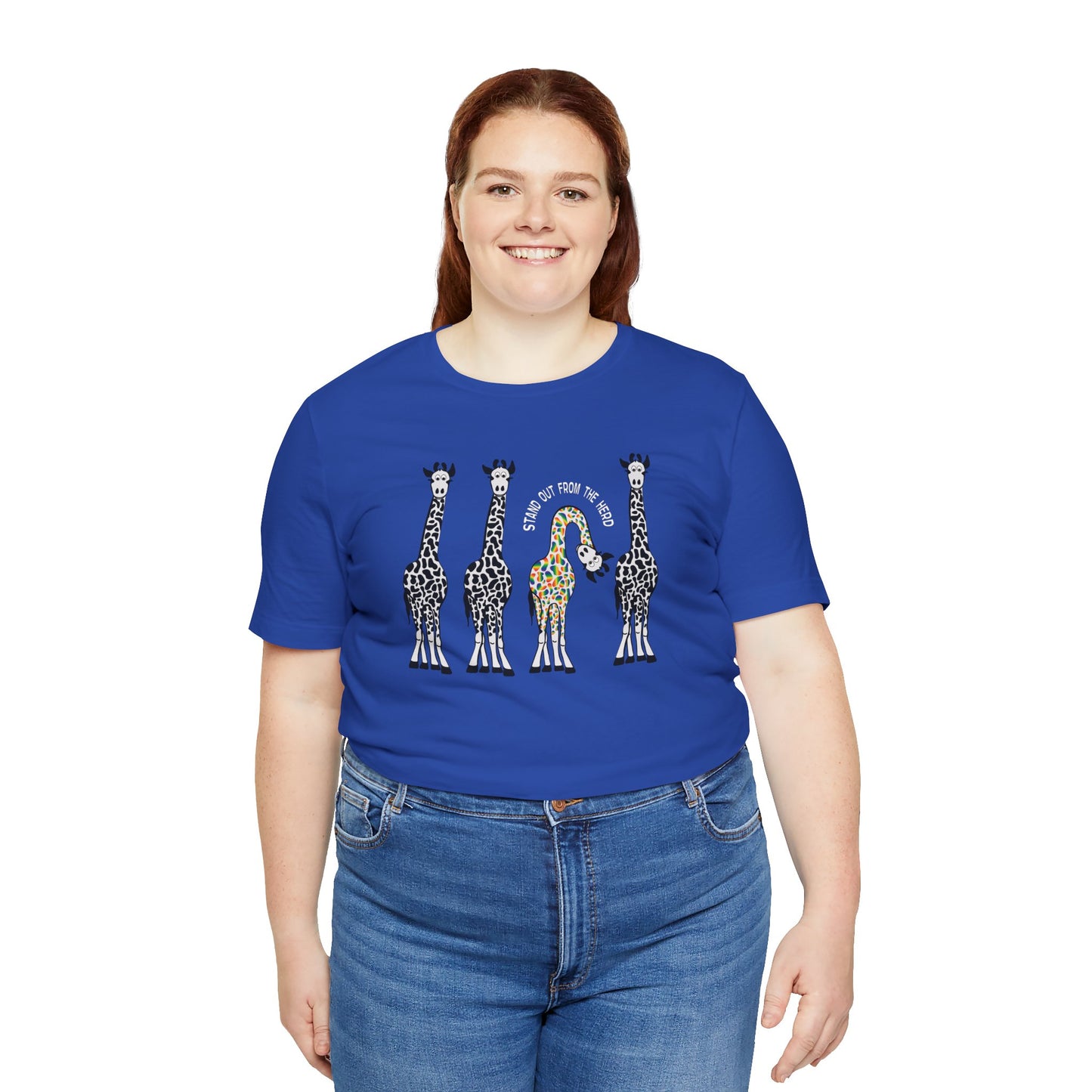 Giraffe - Stand Out From the Herd | Adult Tee