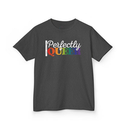 Let Me Be Perfectly Queer | Kids Heavy Cotton T-Shirt