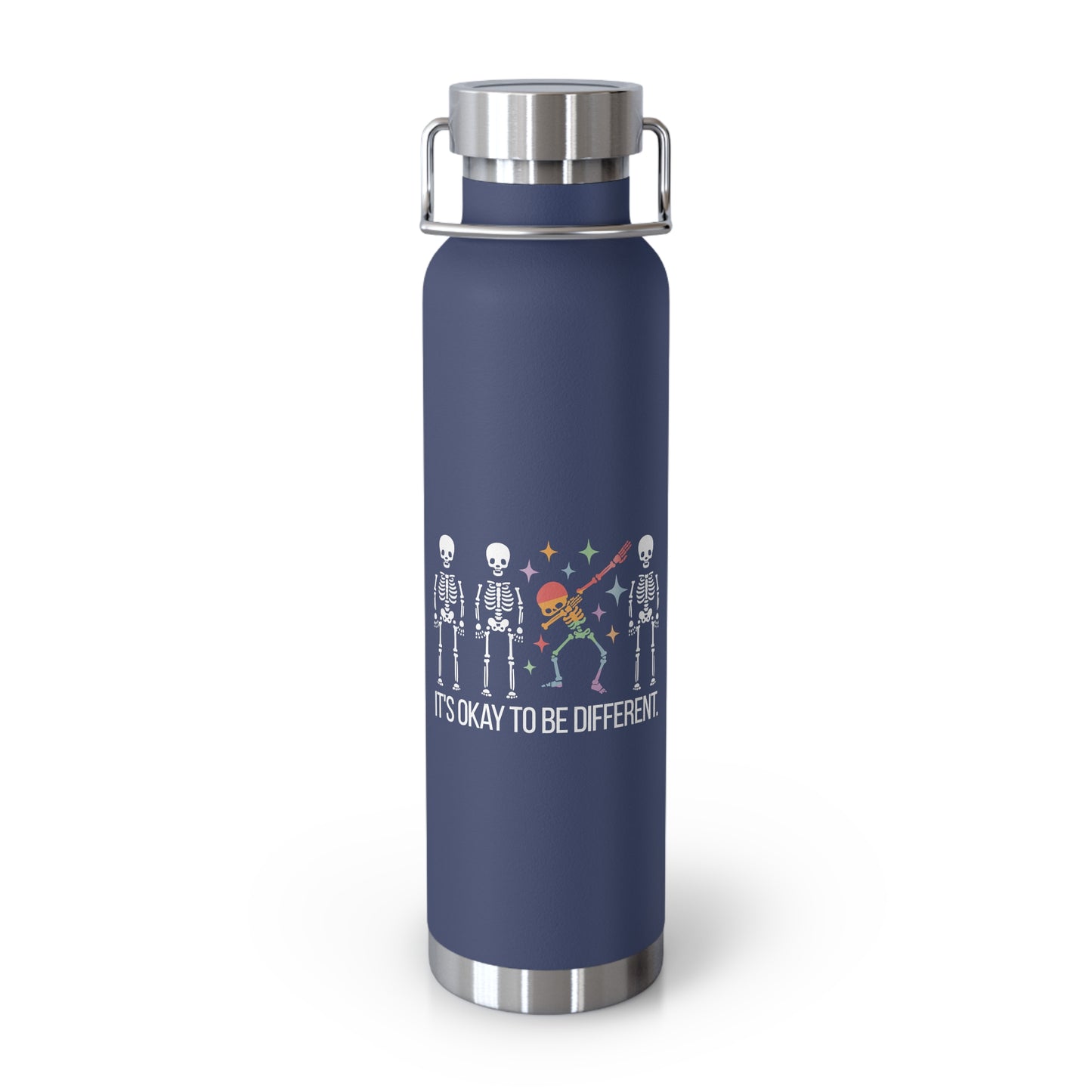 It’s OK to Be Different | Copper Vacuum Insulated Bottle (22oz)