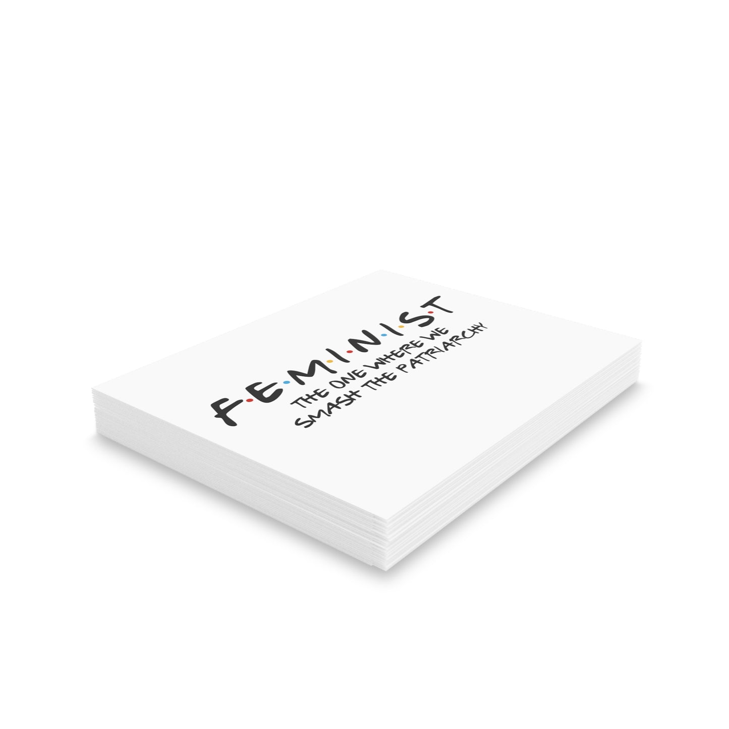 Feminist - Smash The Patriarch | Greeting Cards