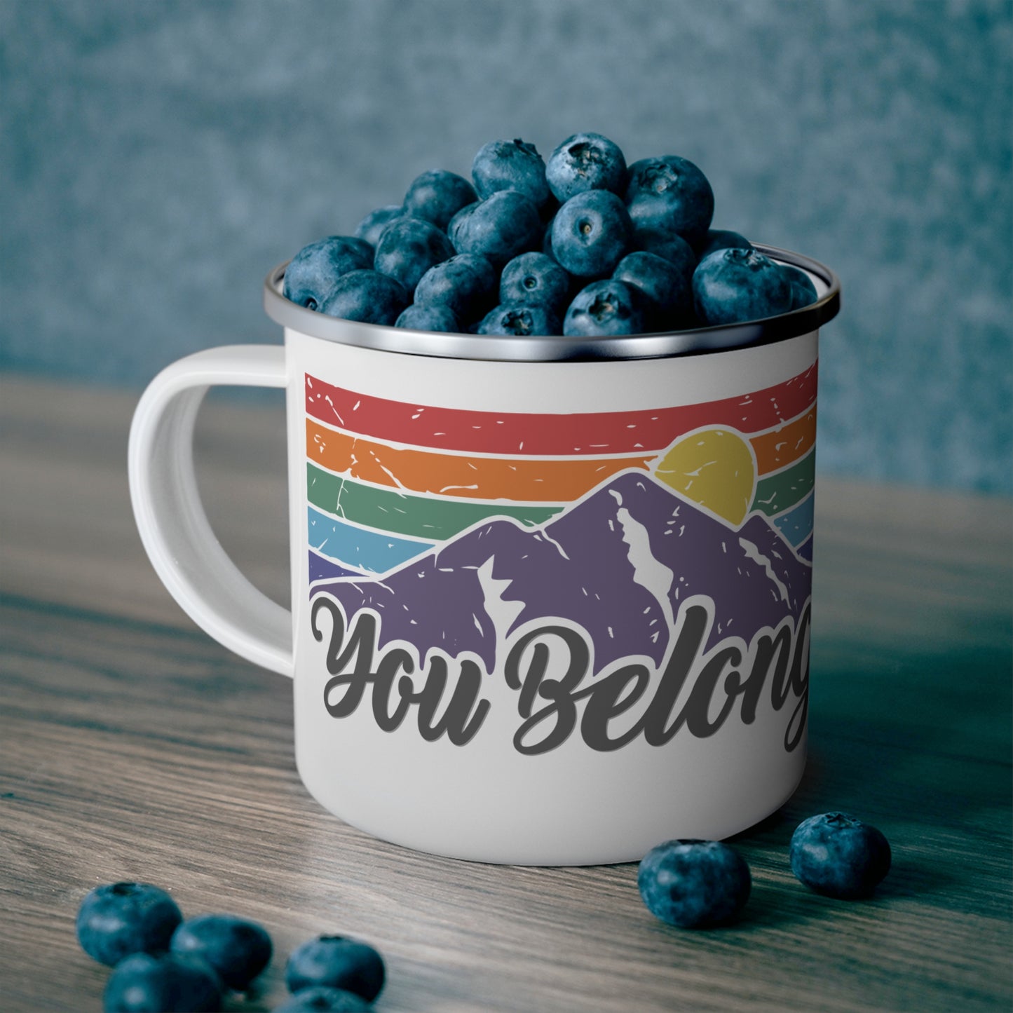 You Belong | Enamel Camping Mug