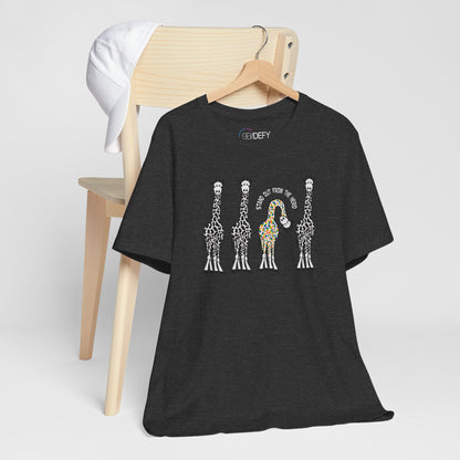 Giraffe - Stand Out From the Herd | Adult Tee